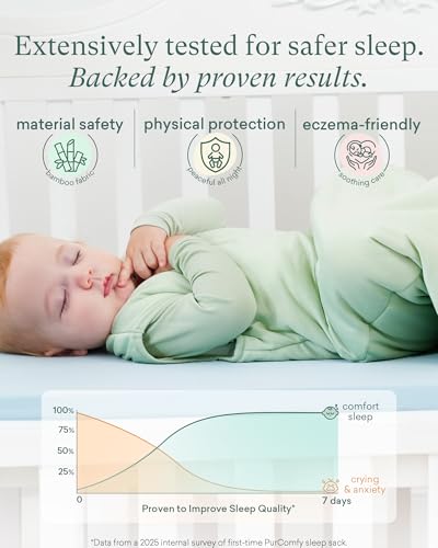 purcomfy supersoft sleep sack 10 tog premium bamboo viscose baby sleeping bag 2-way zipper sleep sack baby wearable blanket