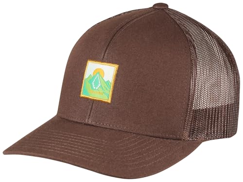 Image of Volcom Men's Snapback Hat - 6-Panel Twill Flat Brim Cap Adjustable Snap Closure