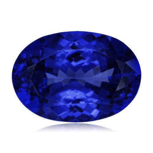 Mysticdrop 0.91-1.56 Cts of 8x6 mm AAAA (Heirloom) Oval Genuine Natural Arusha Tanzanite (1 pc) Loose Gemstone - Thumbnail 3
