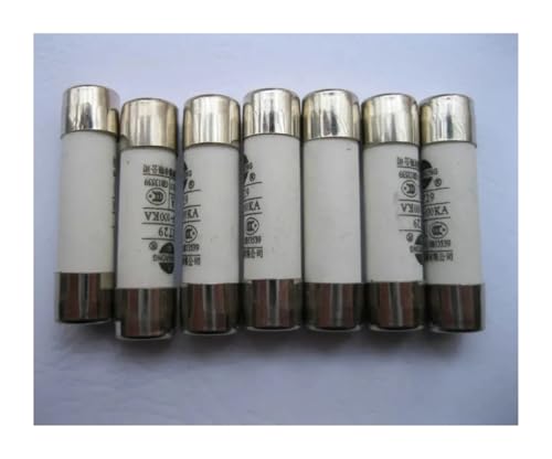 Fusible en céramique 380V 2A au format 8,5x31mm pour tableaux électriques (Lot de 60)