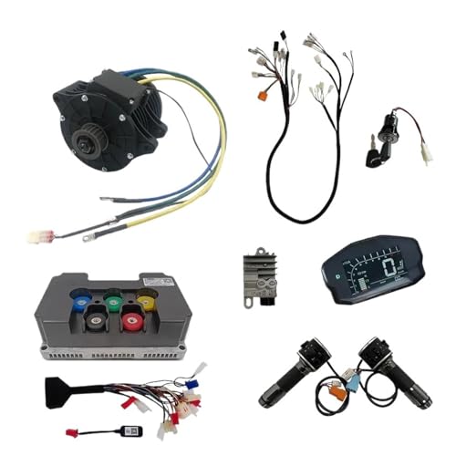 QS138 3000W Mid-Train PMSM Motor Mid-Drive Motor with Fardrive Controller ND72450 for E-Vehicle Electric Motorcycle