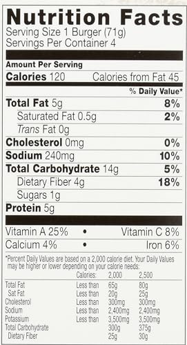 Dr. Praeger'S Purely Sensible Foods 0080868000107 Dr. Praeger'S, Frozen California Veggie Burgers thumb #2