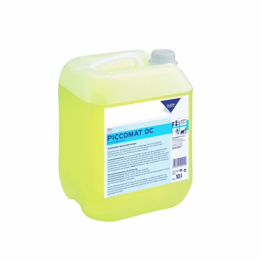 Kleen Piccomat DC, Werkstattreiniger, Automatengeeignet, 10 Liter, Entfernung von öl- und fetthaltigen Verschmutzungen