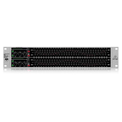 Behringer ULTRAGRAPH PRO FBQ3102 Audiophile 31-Band Stereo Graphic Equalizer with FBQ Feedback Detection System