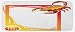 ABAKUHAUS zodiacale Scorpione Tappeto da Cucina, Telaio, Tappeto Decorativo in Peluche con Supporto Antiscivolo, 48 cm x 120 cm, Vermilion Arancione Giallo