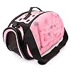 CAPTSNOOZE-Cat-Carrier-Hard-Collapsible-Airline-Approved-Cat-Carrier-Small-Dog-Purse-Carriers-for-Small-Dogs Pink Dog Purse Carriers