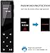 Digital Voice Recorder - Aomago 16GB 1536 Kbps Voice Activated Recorder Touch Screen Portable Tape Recorders for Meetings/Lectures/Interviews, Stereo HD -Audio Recording Device Variable Speed Playback