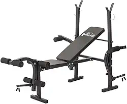 Banco Supino Crucifixo WCT Fitness Regulável 5 Posições Cadeira Extensora Mesa Flexora Treino Superiores Inferiores Aparelho Ginástica Residencial Completo 1,60x1,20x1,45cm Academia Residencial