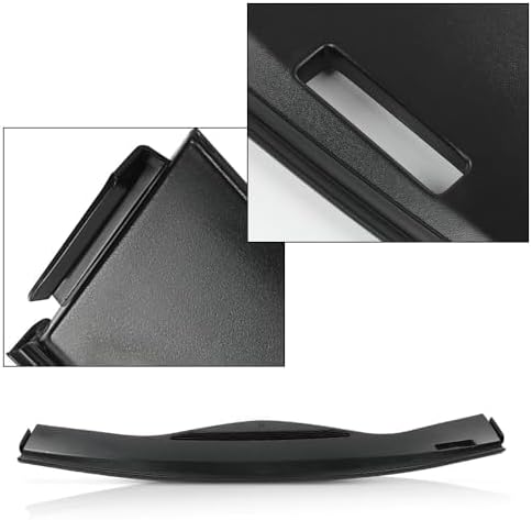 G-PLUS Dashboard Upper Dash Trim Defroster Vent Panel Bezel Compatible with Pontiac G6 2005 2006 2007 2008 2009 2010 10449598 Polished Finish Black