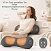 3-in-1 Rückenmassagegerät, Massagegerät mit Wärme Vibration & Dehnung