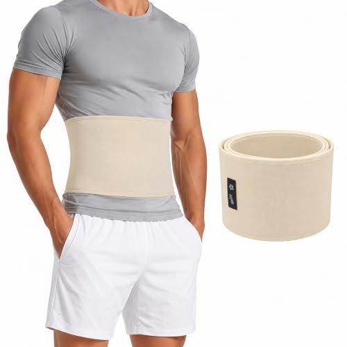 SPRING SEAON Broken Rib Brace, Adjustable Chest Compression Wrap for Adults