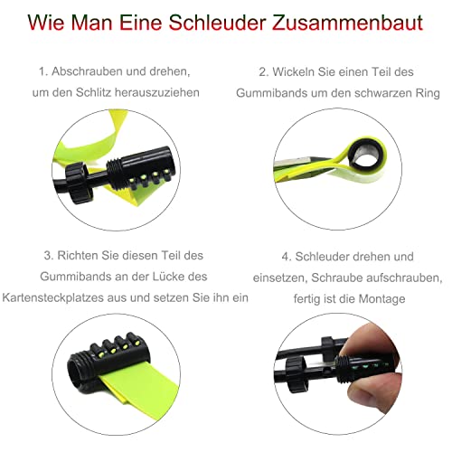 Auvim Professional Slingshot Set Premium Hunting Slingshot For Sports And Outdoors - Catapult Bundle With 200 Slingshot Ammo + 3 Replacement Rubber Bands #TOP4