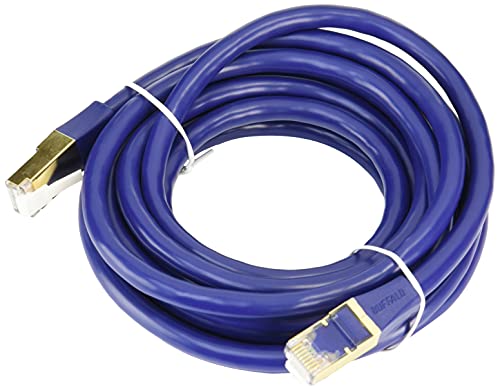 バッファロー Cat8 LANケーブル BSLS8NU30BL