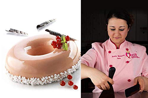 SAVARIN 180/1 - Stampo in Silicone ø180/60 H 50 MM Bianco