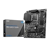 MSI PRO Z690-A DDR4 Mainboard ATX, unterstützt Intel Core Prozessoren 12. Generation, LGA 1700, 14 Duet Rail 55A VRM, Memory Boost 5200MHz/OC, 1 x PCIe 5.0 x16, 3 x M.2 Gen4 x4, 2.5G LAN