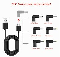 YAODHAOD USB C auf DC Adapter 6 PCS 90 Grad gewinkelter USB C auf DC 5V PD Emulator Trigger Ladeadapter Stecker für Laptop,Router,Mobile Netzteil Ladegerät Stecker (19V) – Ansicht 5