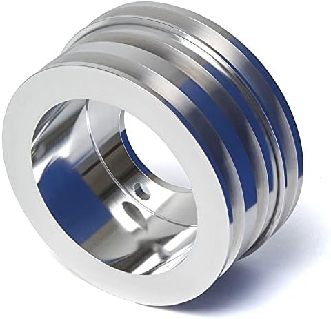 V-Belt Pulley Kit Compatible with Small Block Ford, 289, 302, 351W, 351C