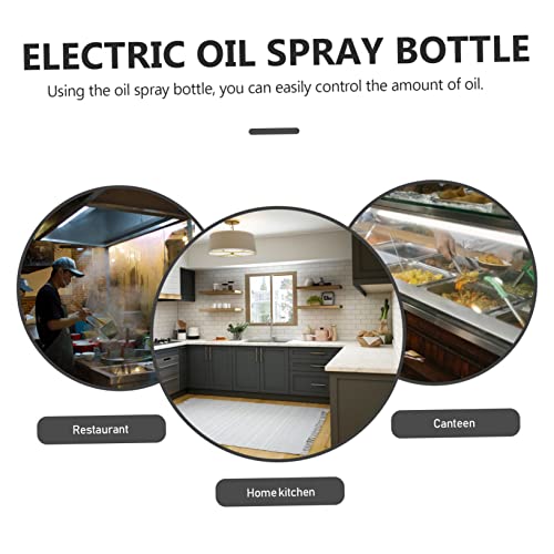 Botella pulverizadora de aceite con carga USB para dosificar con precisión 3