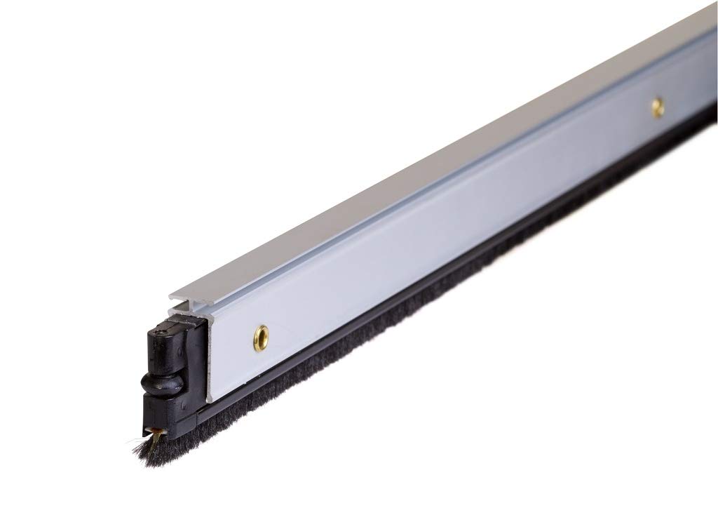 Desconocido 600C92BR - Burlete bajo Puerta automático de Metal Color Bronce Alma