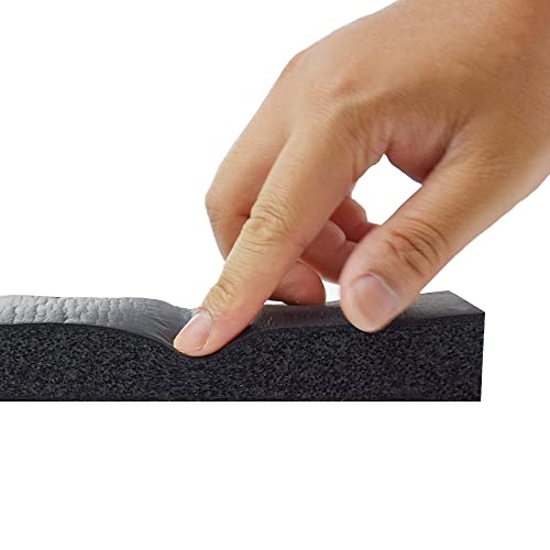 Image of DOBTIM Pipe Insulation Foam Wrap Tape, Self Adhesive with High Resilience for Pipe Insulation Wrap 6.5 Ft x 2 Inch Wide x 1 Inch Thick