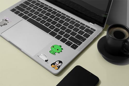 Image of Pack of 15 Cute Animals Stickers for Laptops /Mobiles /Guitar /Journal etc. (Cute Animals)