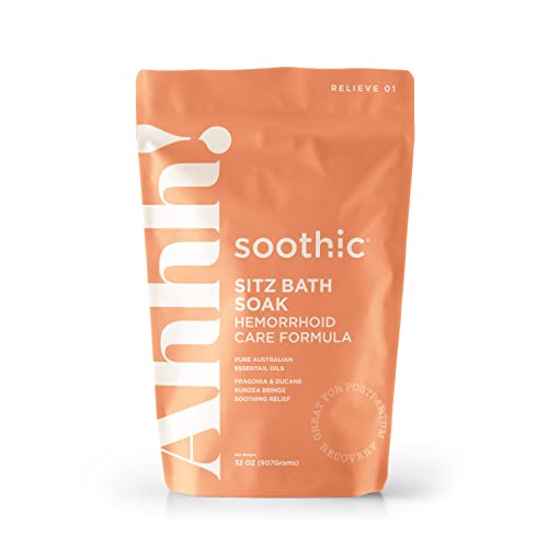 AHHH SOOTHIC - Bums The Word, Soothic Sitz Bath Soak, Postpartum Essentials, Epsom Salt Hemorrhoid Treatment, Bartholin Cysts, We Give A Sitz ..