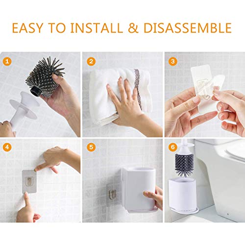 LXFC, scopino e portascopino per WC, Design