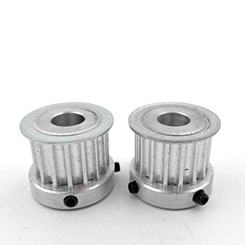 16 Teeth Pulley for Skateboard N63 Motor 10mm Shaft 16T Pulley Replacement for Electric Skateboard Fits HTD-5M Belt (2 Pulleys)