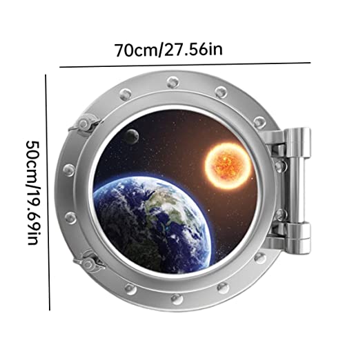 Vinilo Decorativo 3D Espacio Cápsula Autoadhesivo miniatura 7