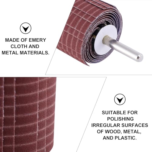 Kit de discos de esmeril para restaurar muebles de madera y piezas metálicas 5