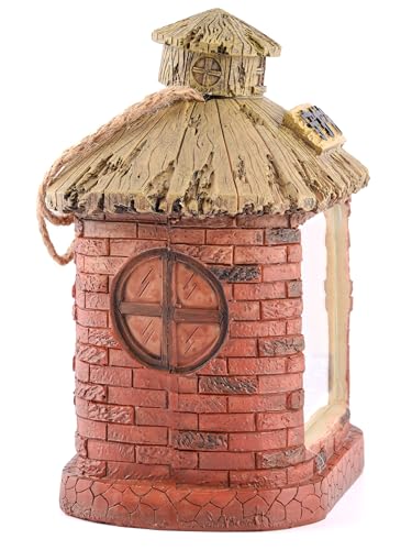 Image of ComicSense.xyz Anime Night Lamp for Room Home Decor, Lonely Spirit Hut Lamp (Red)