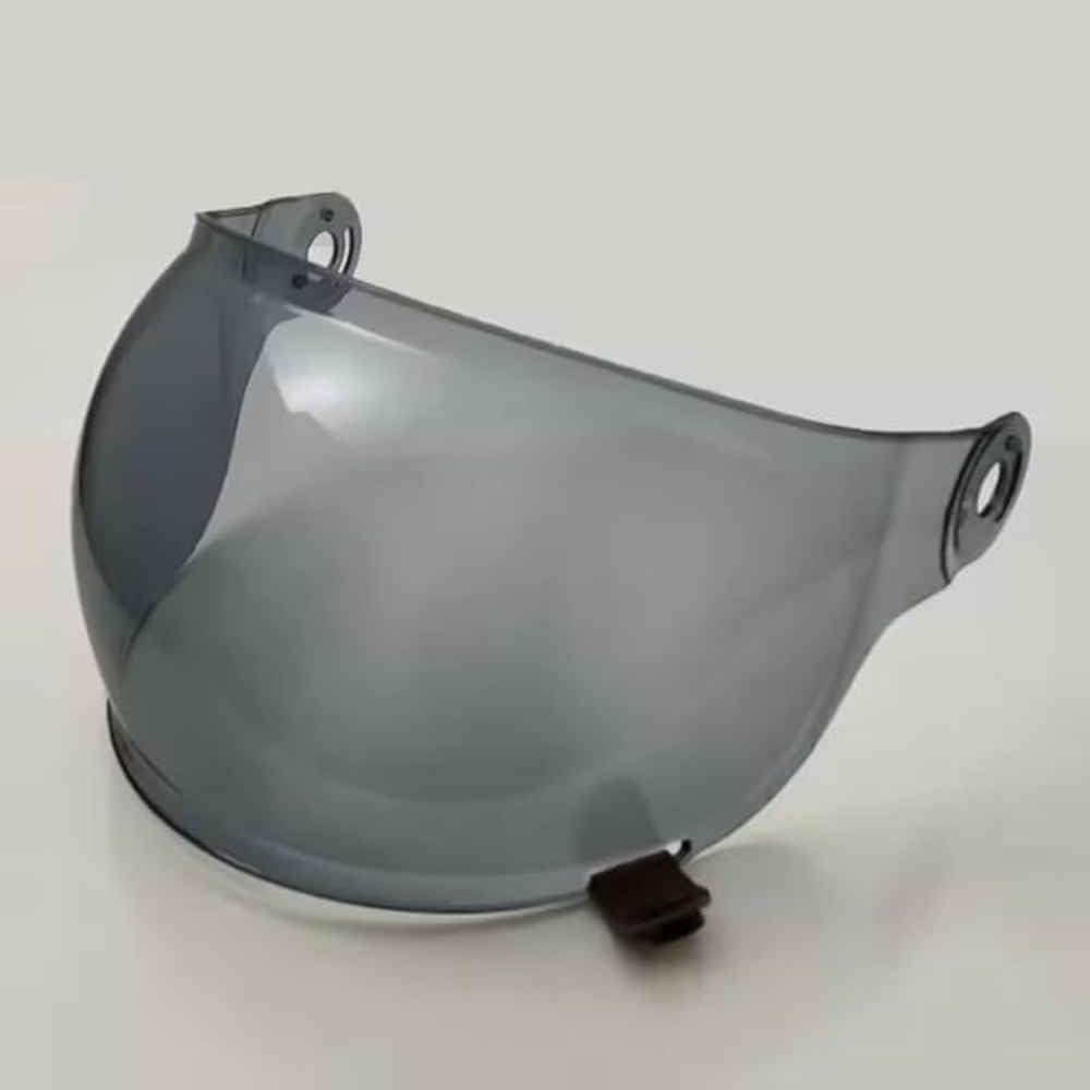 ZJHFDC Motorcycle Helmet Visor for Bell Bullitt, Windproof Anti Scratch Helmet Visor Replacement Motorcycle Accessories,normal-Fblack