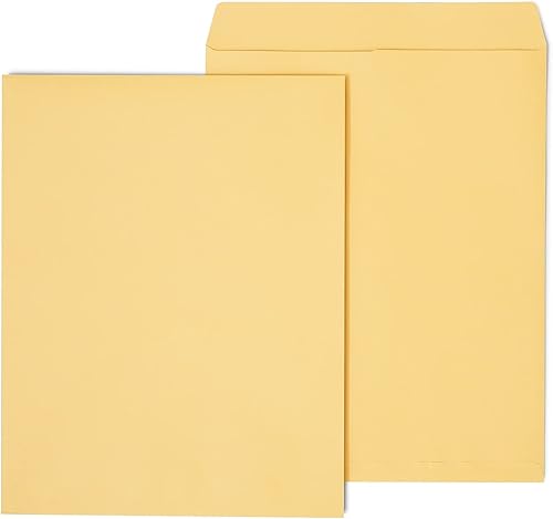 Staples 195776 Jumbo-Katalogumschläge aus Kraftpapier, ungummiert, 35,6 x 45,7 c
