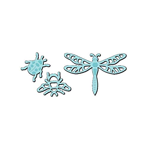 Sweet Dixie Garden Creatures - Fustella In Metallo, Grigio, 5,3 X 7,7 X 0,1 Cm