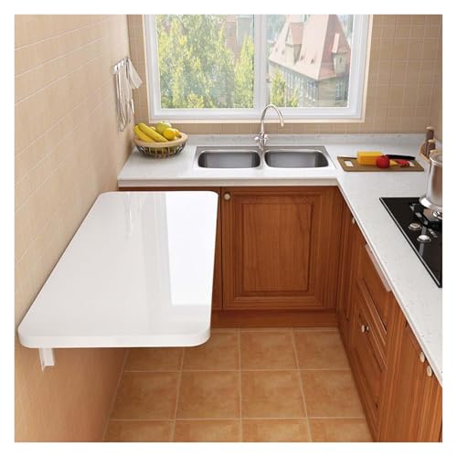 Table pliante murale 31x20 inch avec support en acier - 2