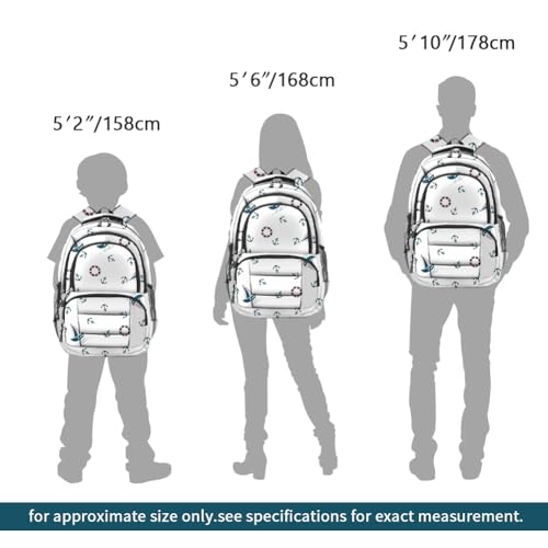 Image of rickyh style School Backpack Travel Bag for Men & Women Lightweight College
