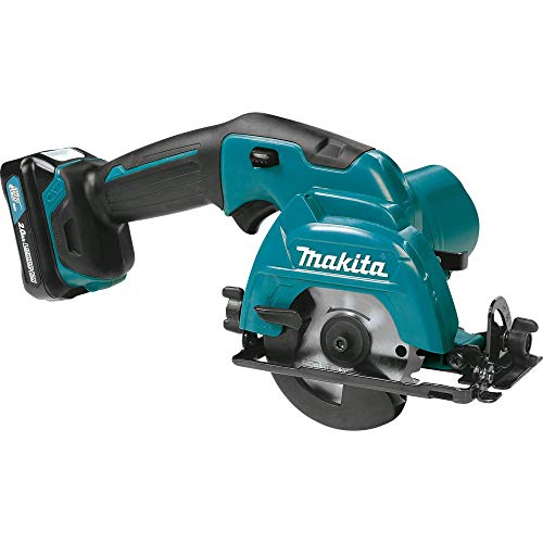 Makita SH02R1 12V Max CXT Lithium-Ion Cordless Circular Saw Kit, 3-3/8"