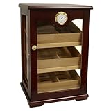 Retail Display 3 Window Cigar Humidor 150 Count