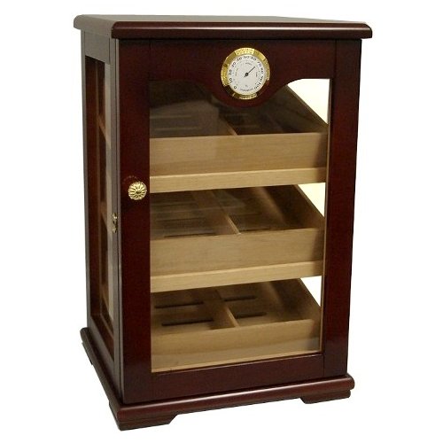 Retail Display 3 Window Cigar Humidor 150 Count