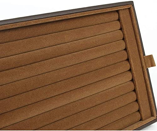 Grande capacità 4 strati PU pelle gioielli Box Organizer con serratura per viaggio, matrimonio o regalo