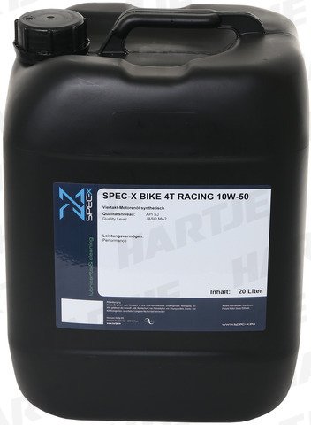 Aceite para motor 4T 10W-50 RACI 20L SPEC-X BIKE
