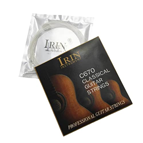 BESSTUUP Jeu de 6 cordes pour guitare acoustique classique - Les Beatles, Paul McCartney, John Lennon, RIngo Starr, George Harrison BESSTUUP Jeu de 6 cordes pour guitare acoustique classique
