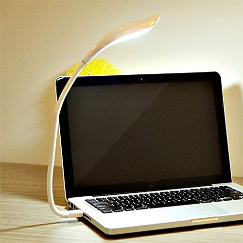 Lampe de lecture LED USB à bras flexible et éclairage rectangulaire