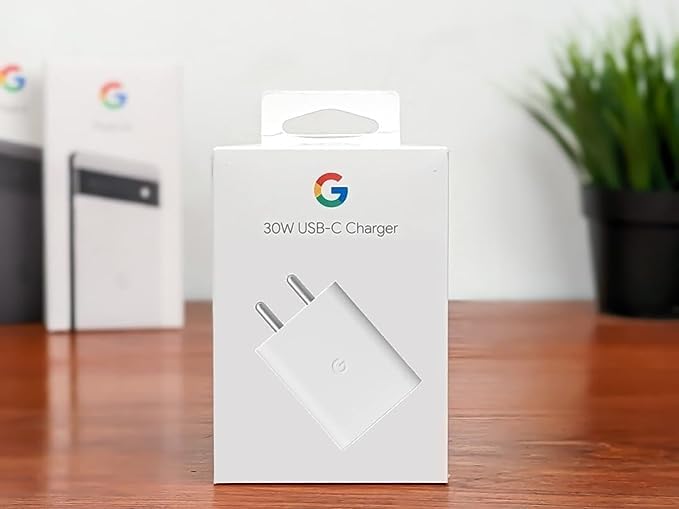 Image of Official Google 30W Adapter USB-C-Fast Charging Pixel Phone Charger-Compatible with USB-C Devices Compatible with Pixel 9A| 9 Pro | Pixel 9 | Pixel 8 Pro /8 /8a | Pixel 7 Pro /7 /7a | Pixel 6 Pro /6 /6a