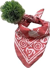 Rust Red With White Print