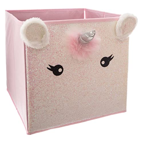 ATMOSPHERA CREATEUR D'INTERIEUR JJA 158714 Unicornio Caja almacenaje Plegable 29x29x29, Varios, U