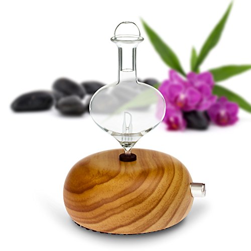 Aromis Aromatherapy Essential Oil Diffuser - (Orbis Lux Eros) - Professional Grade Essential Oil Armatherapy Nebulizer -No Heat - No Plastics- No Water #TOP5
