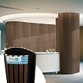 Art3d 2-Pack Acoustic Wood Slat Wall Panel with Roll-Flat Design - 95.3 x 23.8 Inch Sound Absorbing Panels for Living Room Columns Corridor Curved Wall Decor, Walnut