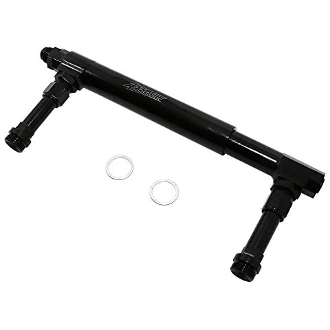 Assault Racing Products 410001 Adjustable Dual Feed Fuel Log for Holley 4150 Cover