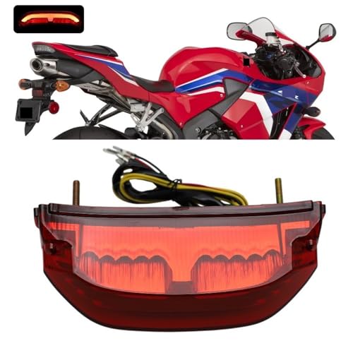 Luz trasera para CBR600RR que soluciona la falta de visibilidad del freno posterior 2